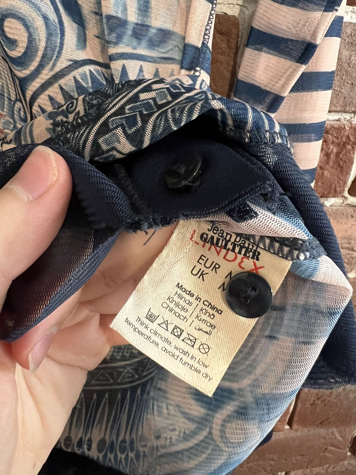 Jean Paul Gaultier Jean Paul Gaultier Tattoo Mesh Top Cardigan Hype M Size M / US 6-8 / IT 42-44 - 7 Thumbnail