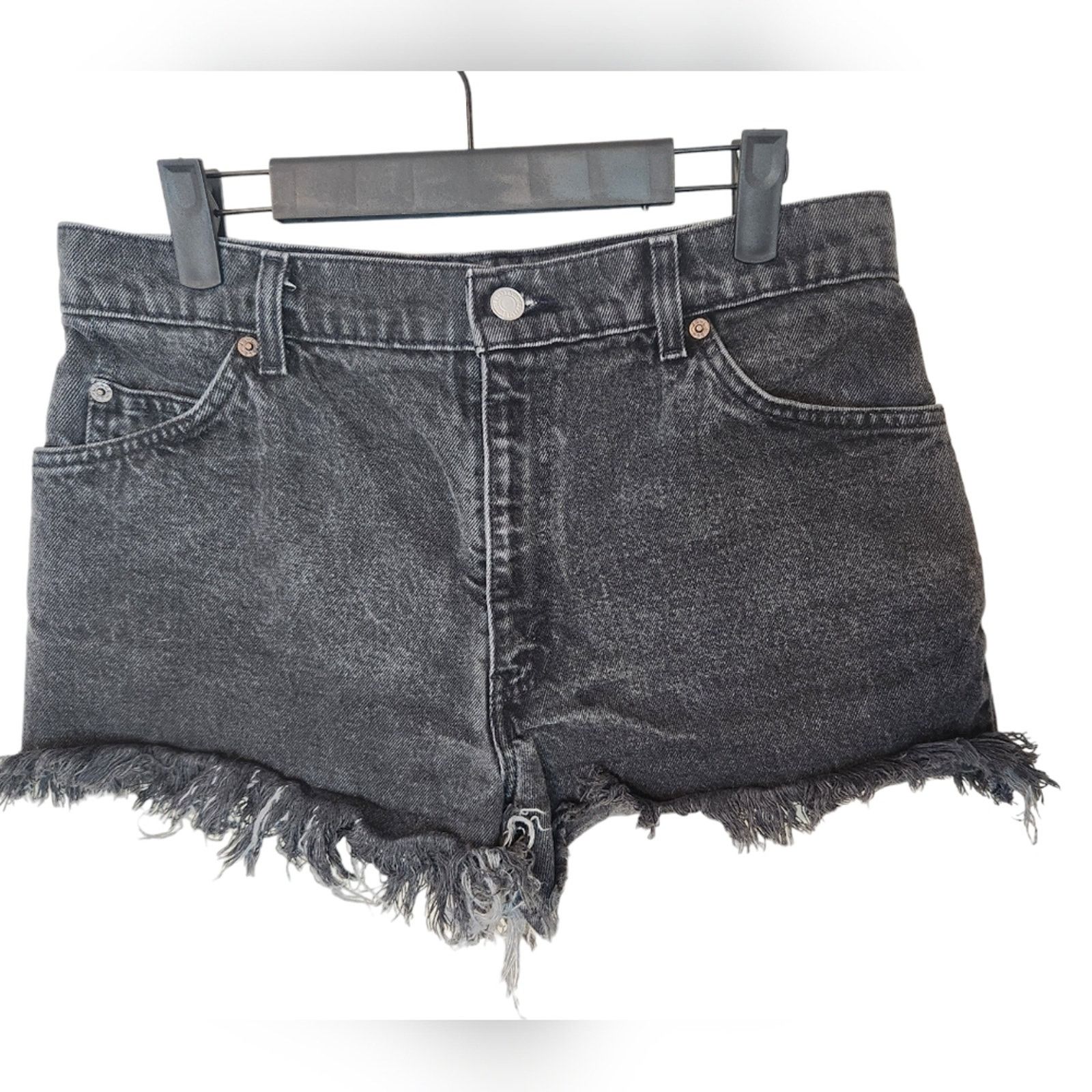 Levi's Vintage Levis Orange Tab 950 relaxed cut off shorts 90s Size 30" / US 8 / IT 44 - 2 Thumbnail