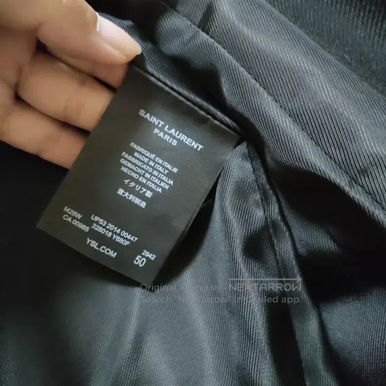 Saint Laurent Paris Saint Laurent 2014FW Le Smoking Wool Coat. Size US L / EU 52-54 / 3 - 7 Thumbnail