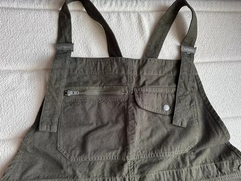 Nigel Cabourn Nigel Cabourn Green Overalls for Men Size US 31 - 1 Thumbnail