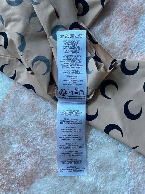 Marine Serre MARINE SERRE Regenerated All Over Moon Jersey Second Skin Size S / US 4 / IT 40 - 6 Thumbnail