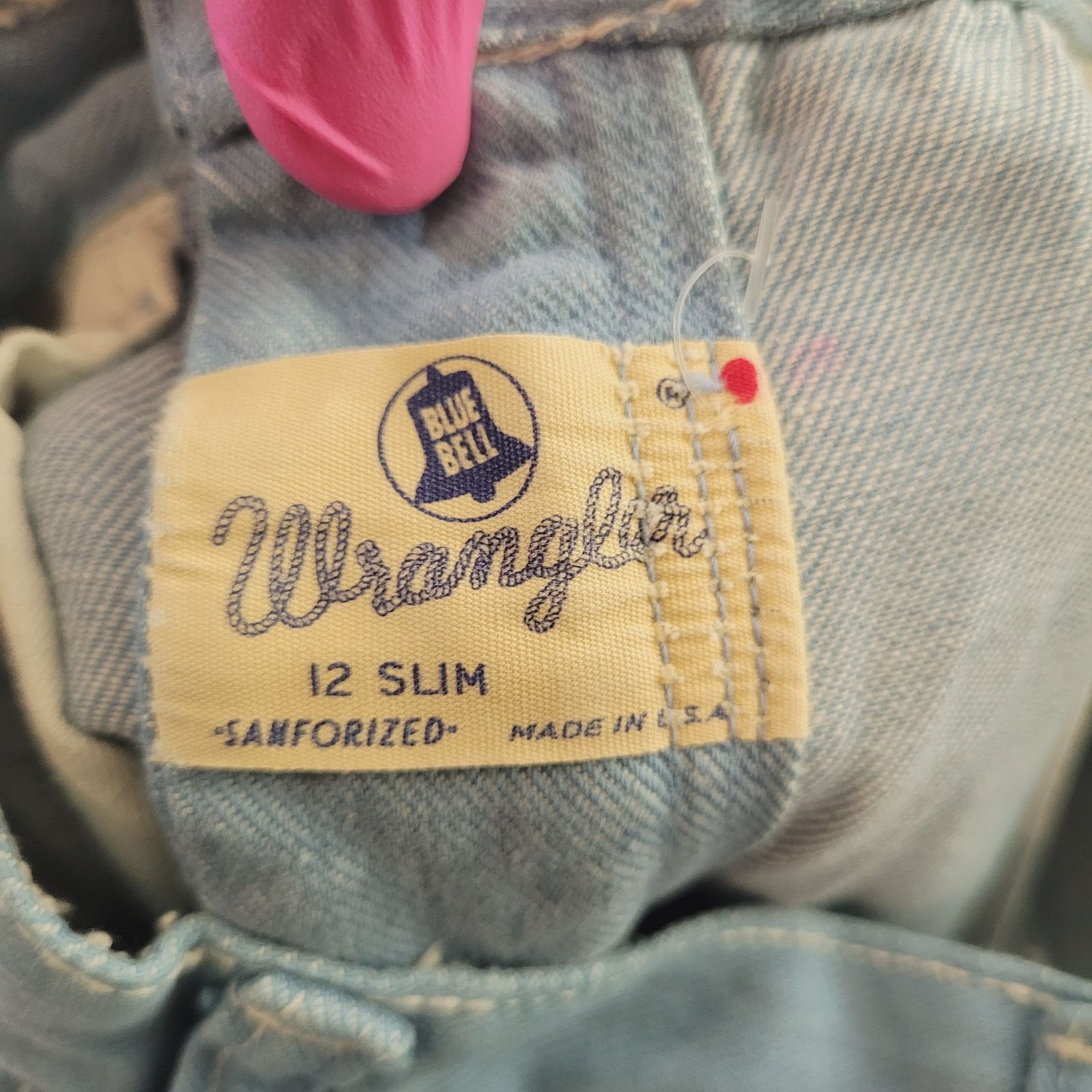 Wrangler Vintage 70s Wrangler Blue Bell Ankle Jeans Womens 25 (Sz 2) Size 26" / US 2 / IT 38 - 11 Thumbnail