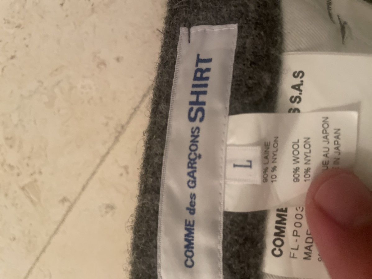 Comme des Garcons SHIRT Comme Des Garçons Shirt Wool Trousers Size US 32 / EU 48 - 3 Thumbnail