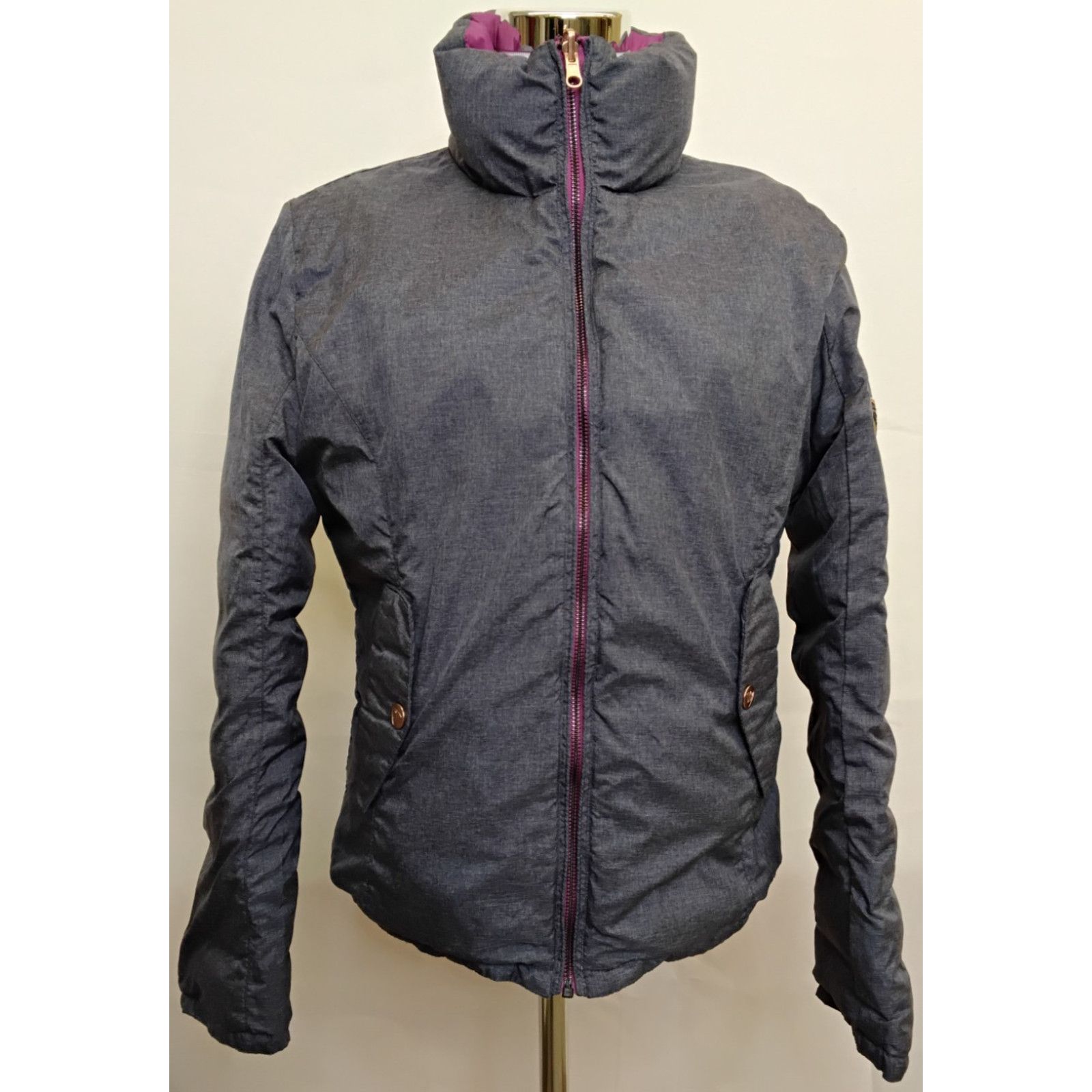 Rossignol Rossignol Down Jacket Women's L Reversible Magenta/Denim Size L / US 10 / IT 46 - 7 Thumbnail