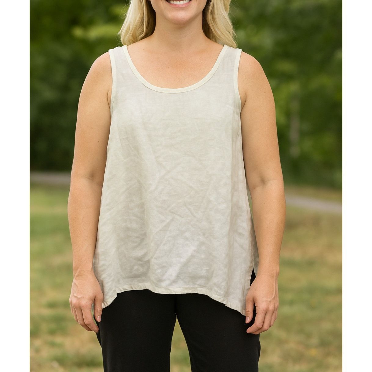 FLAX Flax NWOT linen sleeveless top size small Size S / US 4 / IT 40 - 1 Thumbnail