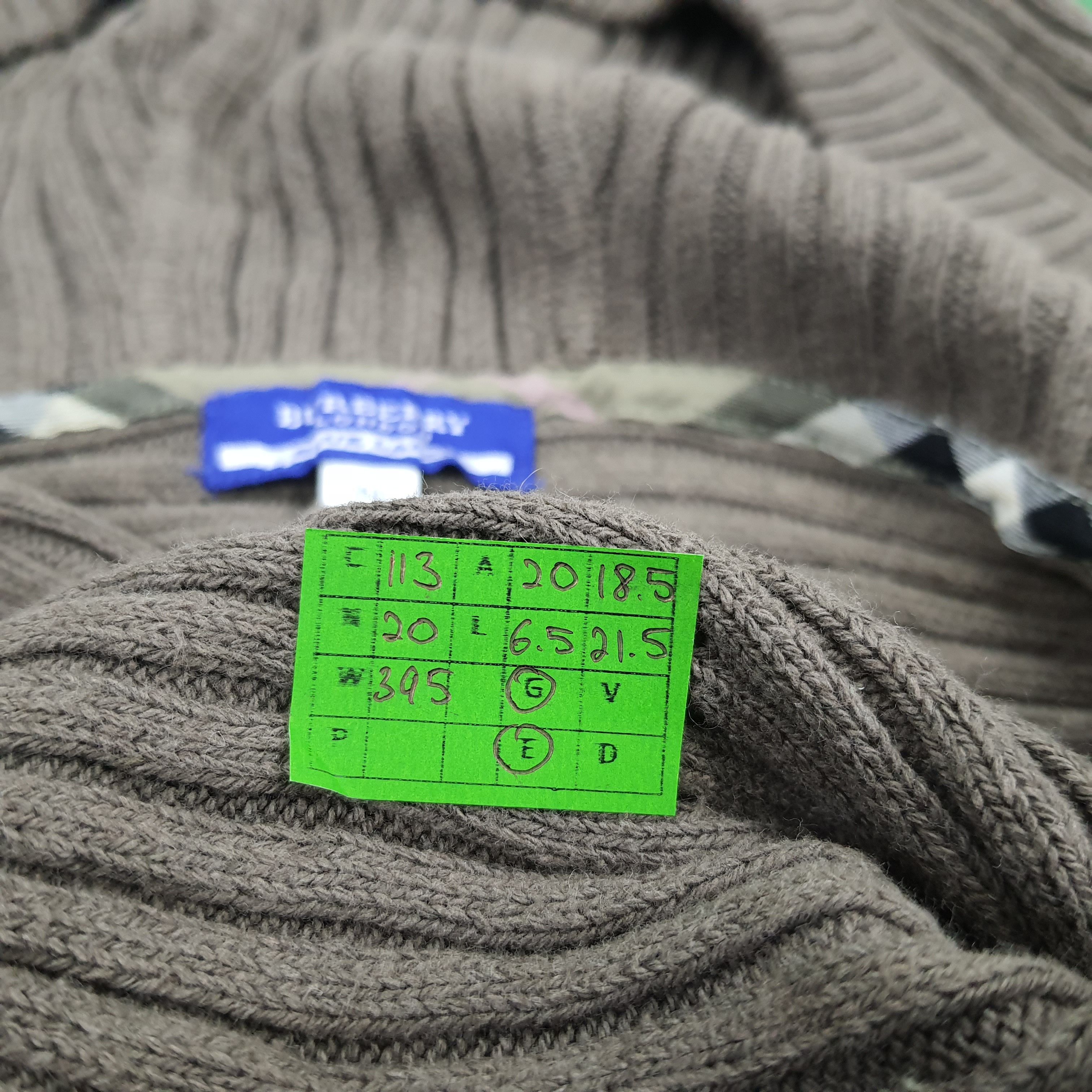 Burberry × Vintage Vintage Burberry Blue Label Cropped Sleeve with Hoodie Size S / US 4 / IT 40 - 7 Thumbnail