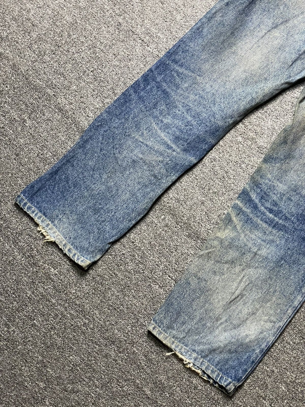 Lee × Vintage Vintage LEE Distressed Denim Ripped Jeans (92) Size US 28 / EU 44 - 12 Thumbnail