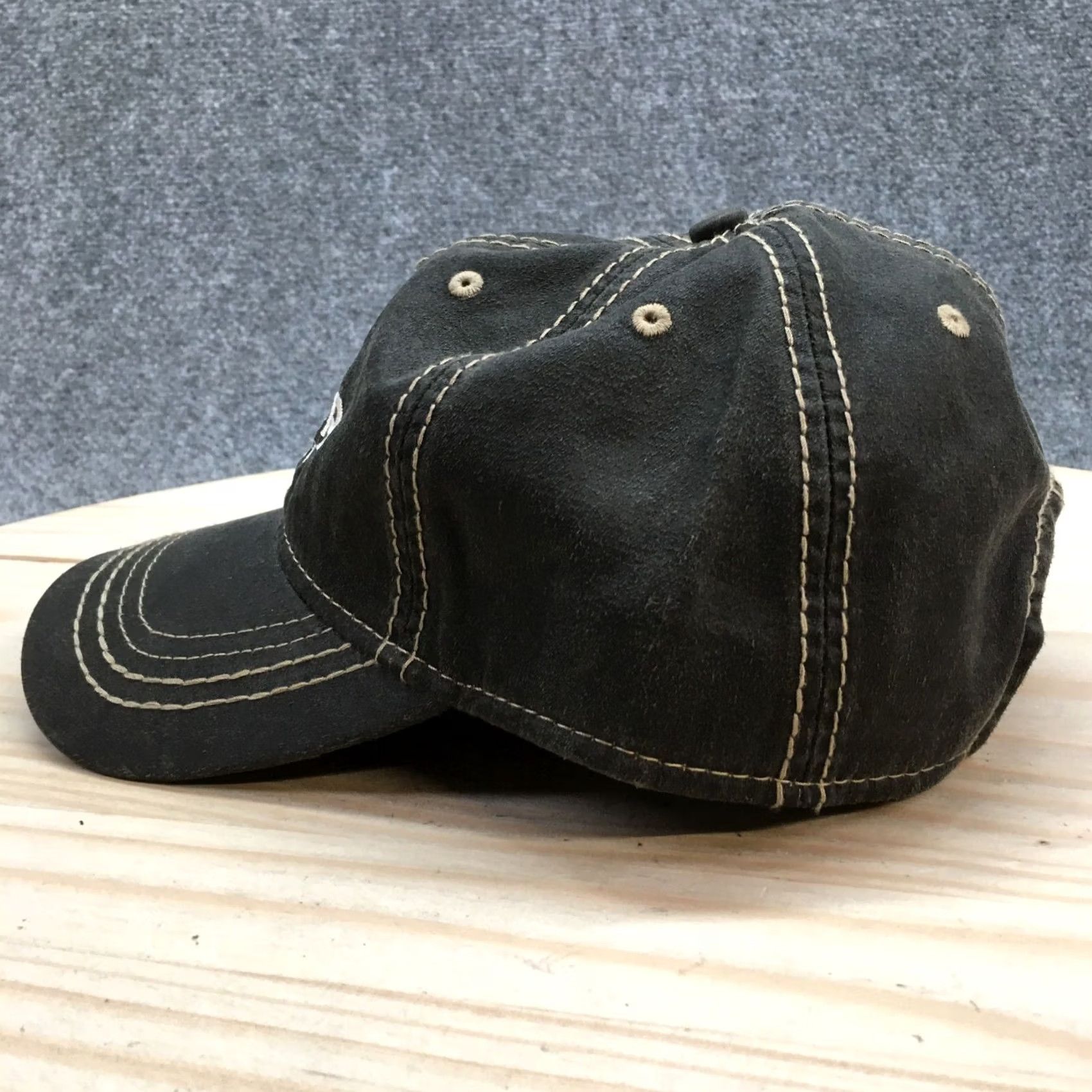 Port Authority Bauer Design Build Baseball Cap Hat Mens One Size Gray Adjustable Embroidered Size ONE SIZE - 4 Thumbnail
