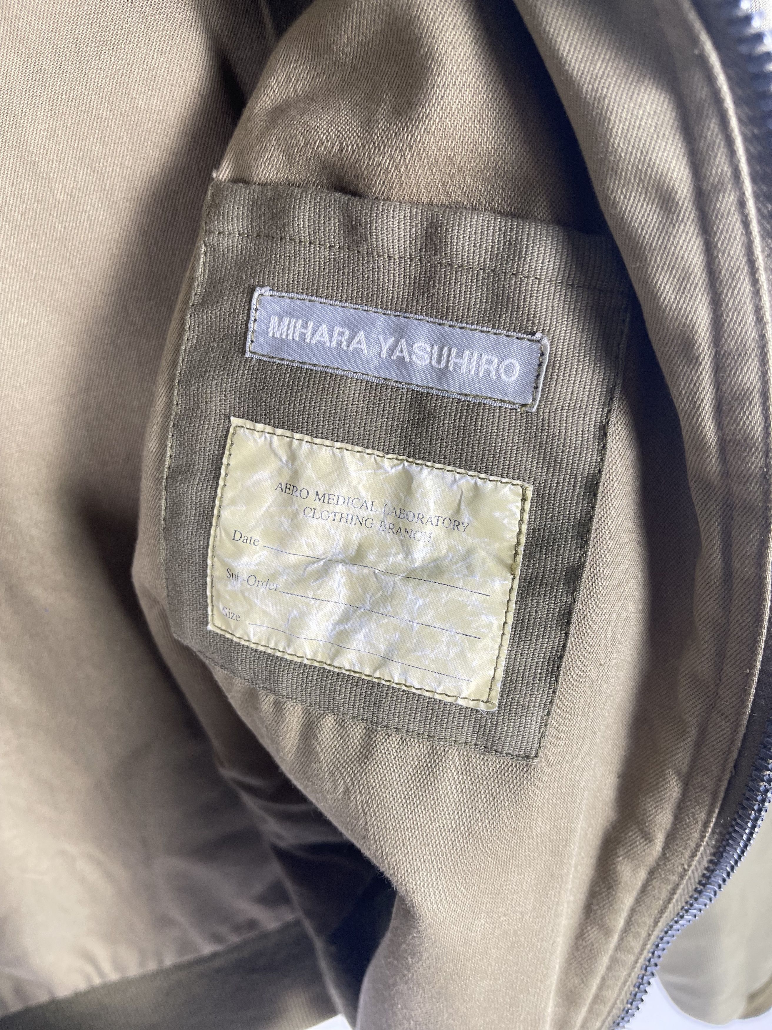 Maison MIHARA YASUHIRO MIHARA YASUHIRO Flight Utility Jacket Size US S / EU 44-46 / 1 - 6 Thumbnail