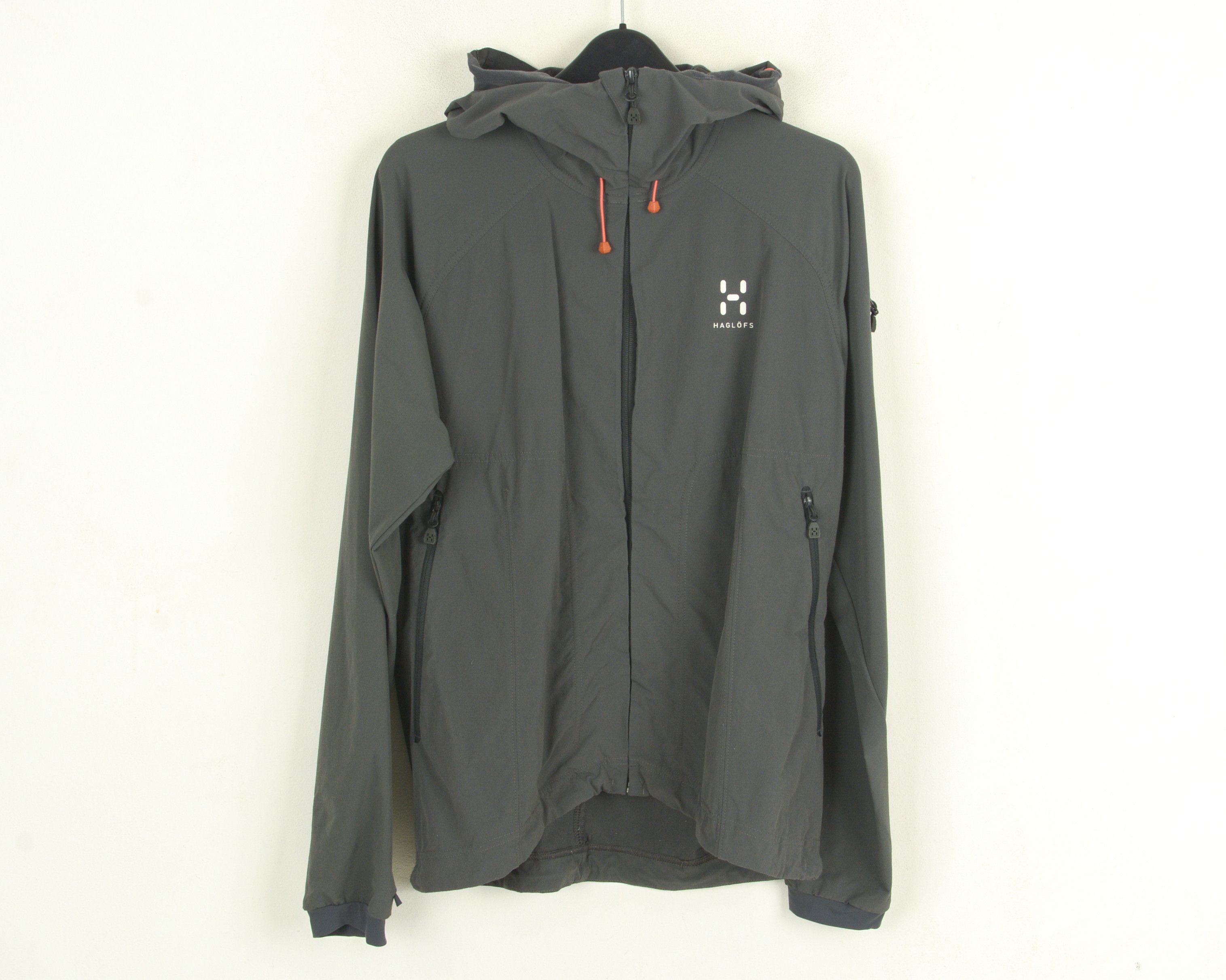Haglofs Lizard Skarn Shale Grit Women L Jacket Hooded Run Jog Size L / US 10 / IT 46 - 1 Thumbnail