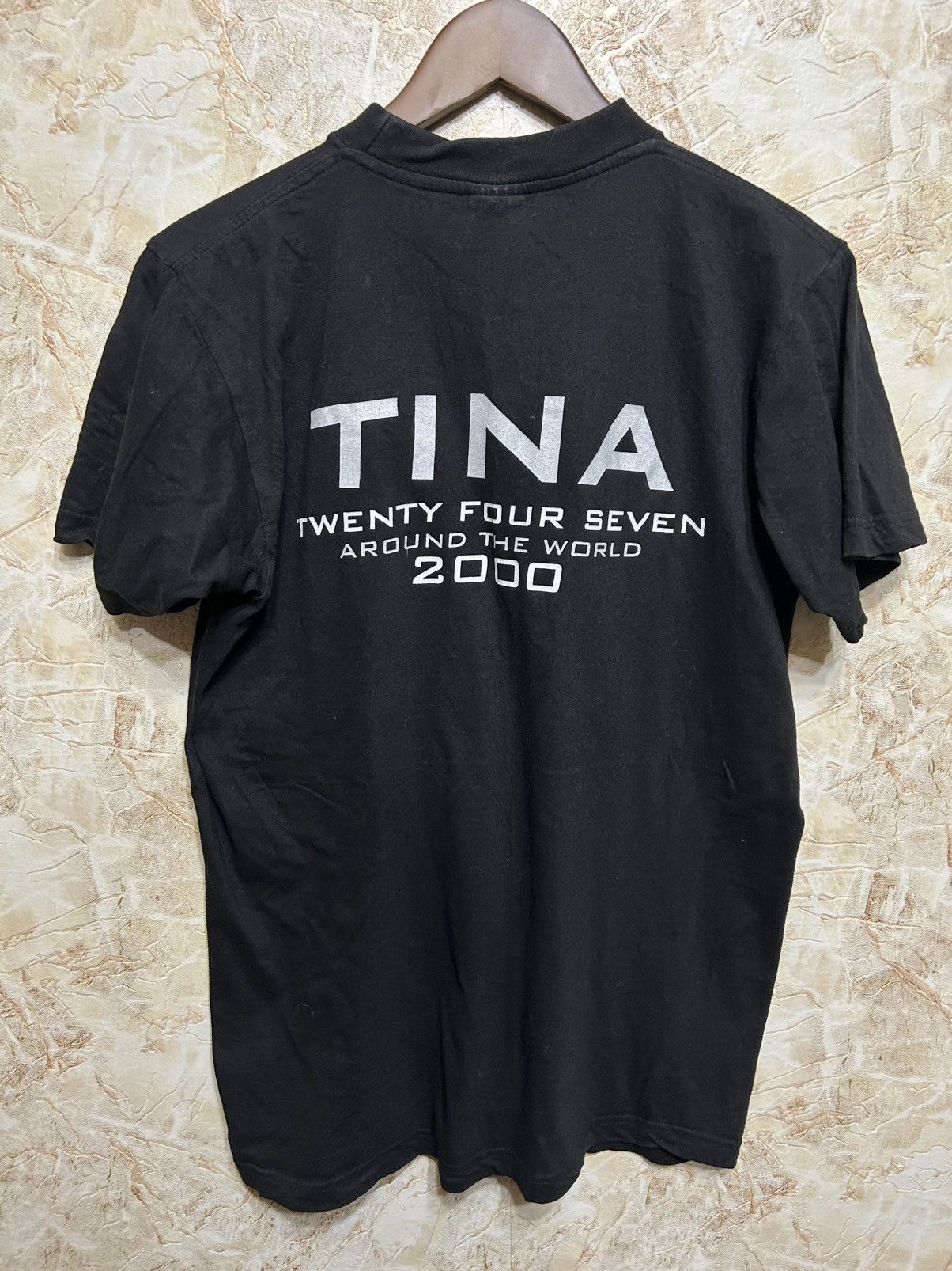 Band Tees Vintage Tina Turner Twenty Four Seven 2000 1999 Tour Tee Size US M / EU 48-50 / 2 - 2 Thumbnail