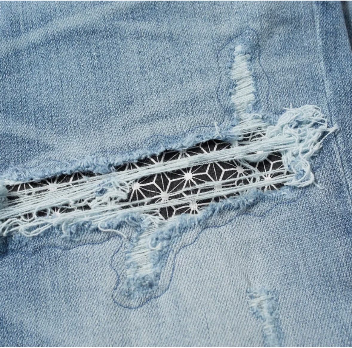 Amiri Amiri Japanese Repair Jeans Size US 32 / EU 48 - 4 Thumbnail