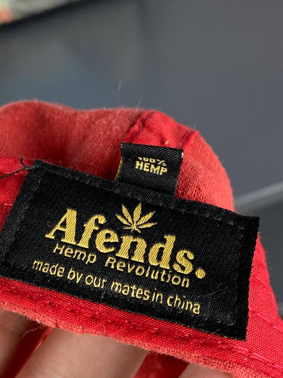 Afends Afends Summer 100% Hemp Logo Hat Cap Size ONE SIZE - 6 Thumbnail