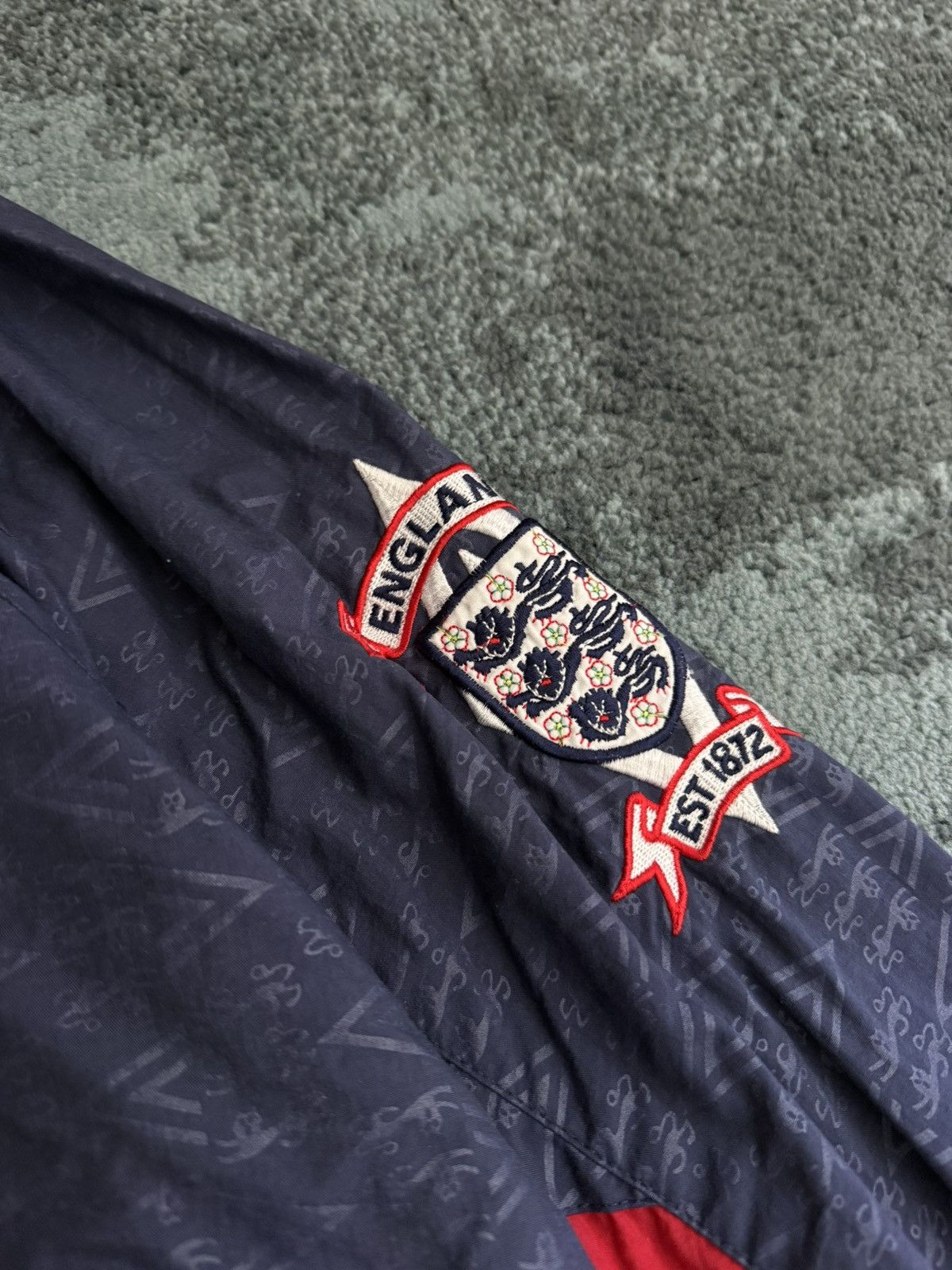 Umbro Vintage 1990 1992 England Umbro Men’s Track Football Jacket Size US XL / EU 56 / 4 - 10 Thumbnail