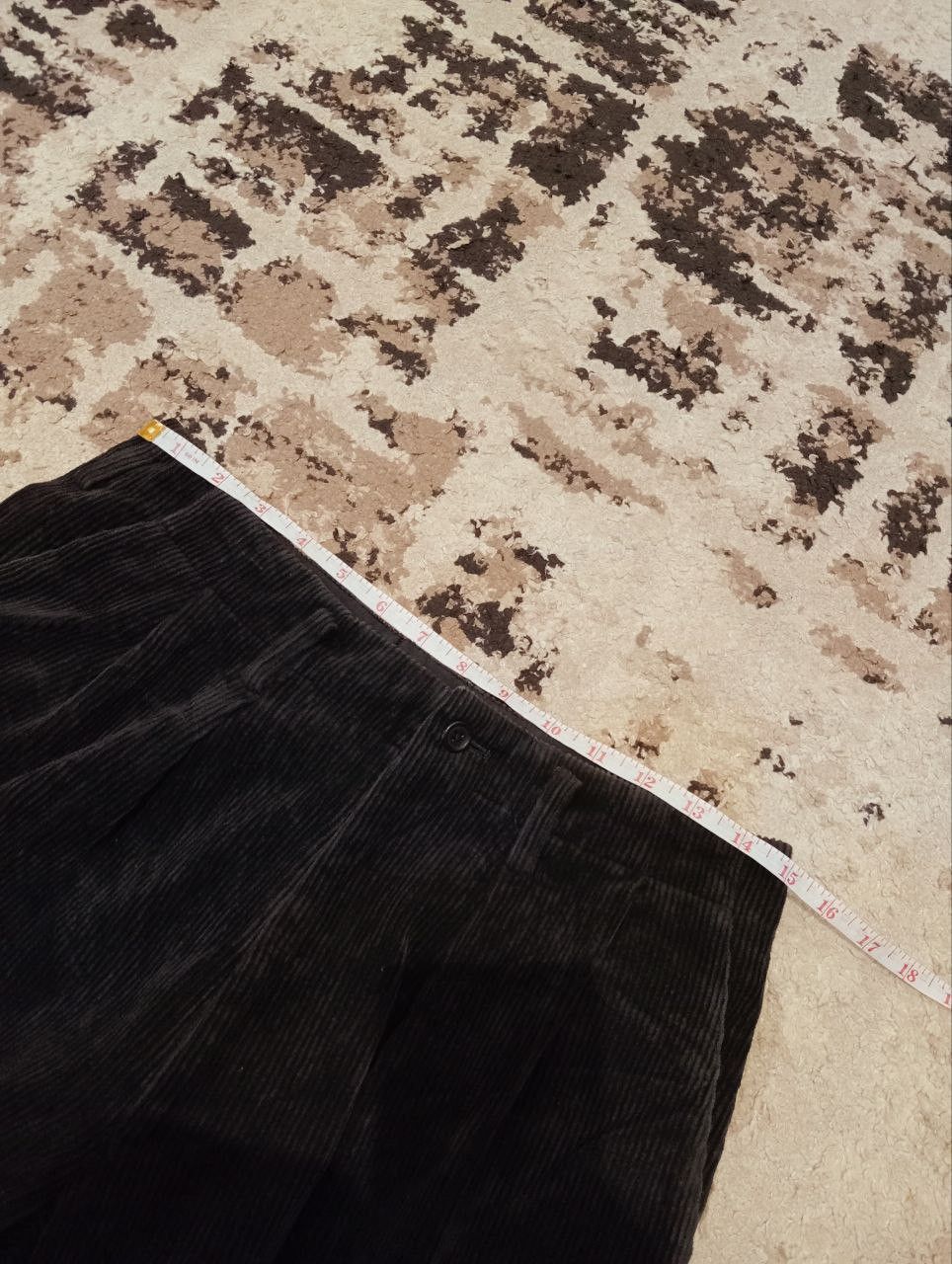 Yohji Yamamoto VINTAGE Y's FOR MEN CORDUROY BAGGY PANTS Size US 30 / EU 46 - 11 Thumbnail
