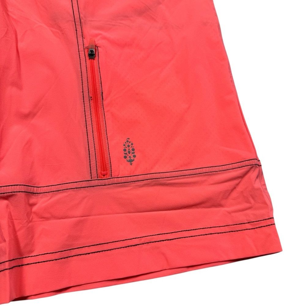 Free People NWT New $98 Free People Movement Neon Coral Shorts Size M Size 32" / US 10 / IT 46 - 6 Thumbnail