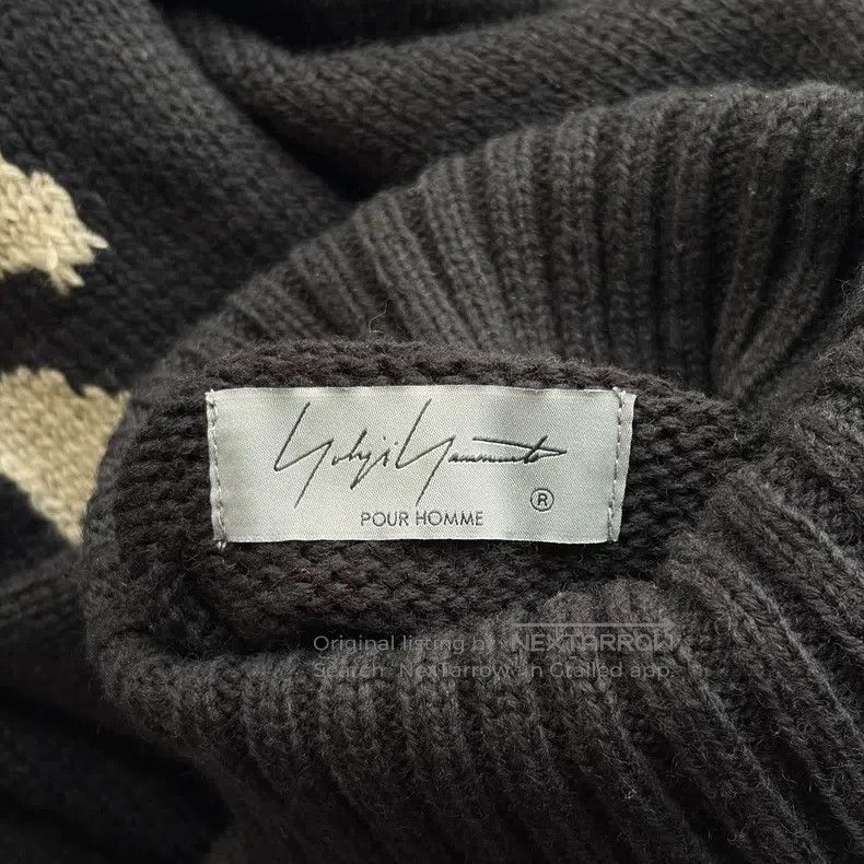 Yohji Yamamoto YOHJI YAMAMOTO Cherry Skull High-Neck Sweater Size US M / EU 48-50 / 2 - 6 Thumbnail