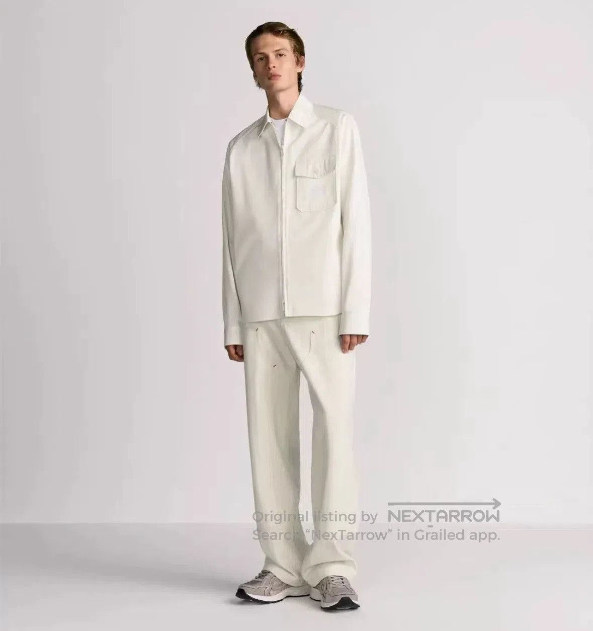 Dior Dior 2025 White Embroidered Cotton Jacket. Size US M / EU 48-50 / 2 - 8 Thumbnail