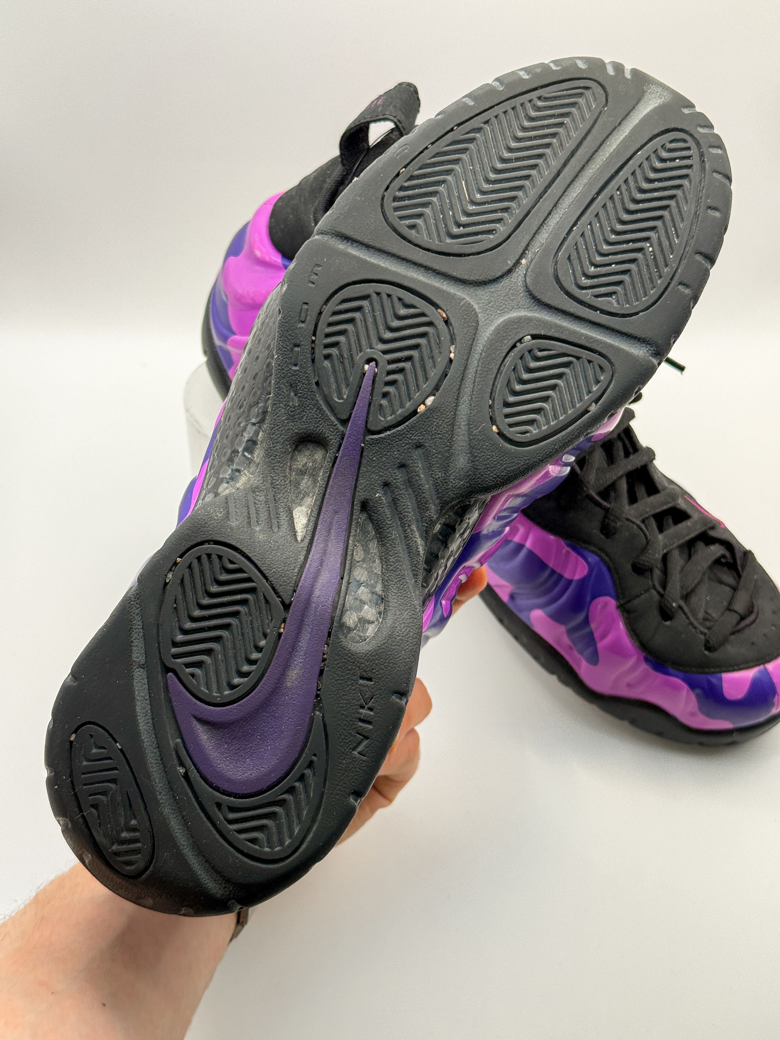 Nike Nike Air Foamposite Pro "Purple Camo" Hyper Violet 2019 Size US 10.5 / EU 43-44 - 20 Thumbnail