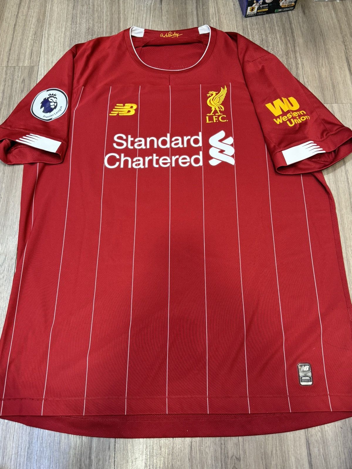 New Balance Liverpool 19/20 home shirt #26 Robertson Size US XL / EU 56 / 4 - 1 Thumbnail