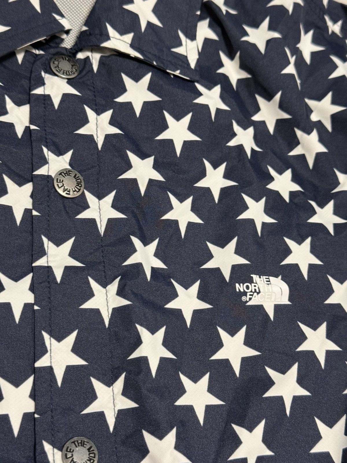 Supreme × The North Face Supreme tnf the north face 15ss navy star coach jacket Size US M / EU 48-50 / 2 - 3 Thumbnail