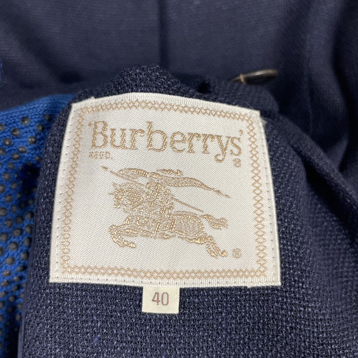 Burberry Prorsum × Vintage 💥VINTAGE BURBERRYS LINEN COTTON LIGHT JACKET Size US M / EU 48-50 / 2 - 8 Thumbnail
