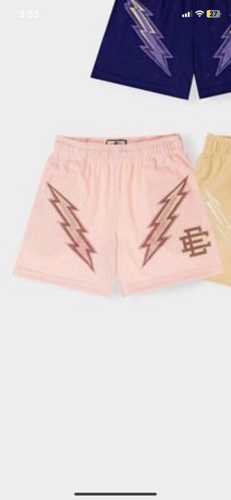 Eric Emanuel Eric Emanuel Lightning Bolt shorts Size US 42 / EU 58 - 5 Thumbnail