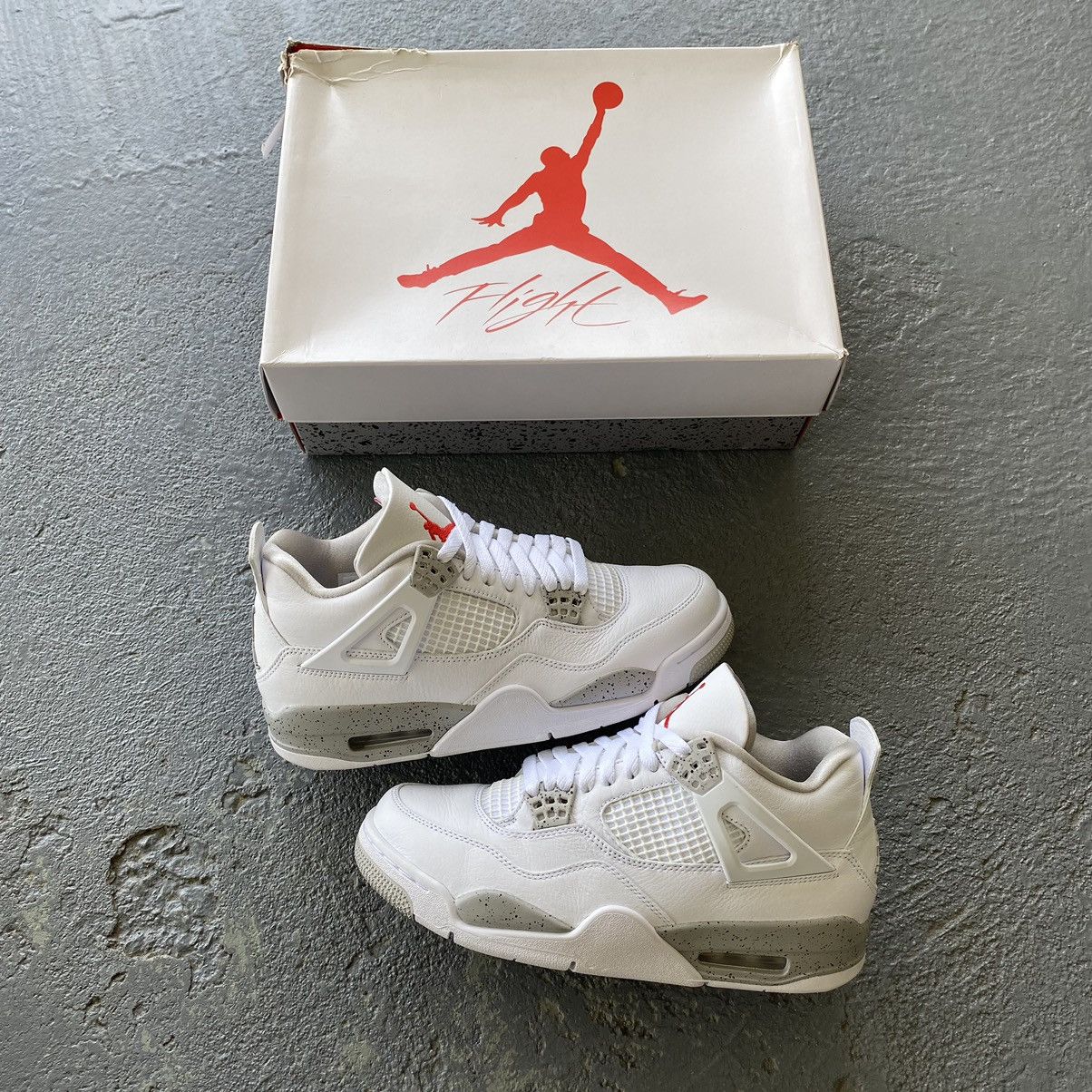 air jordan 4 retro white oreo foot locker