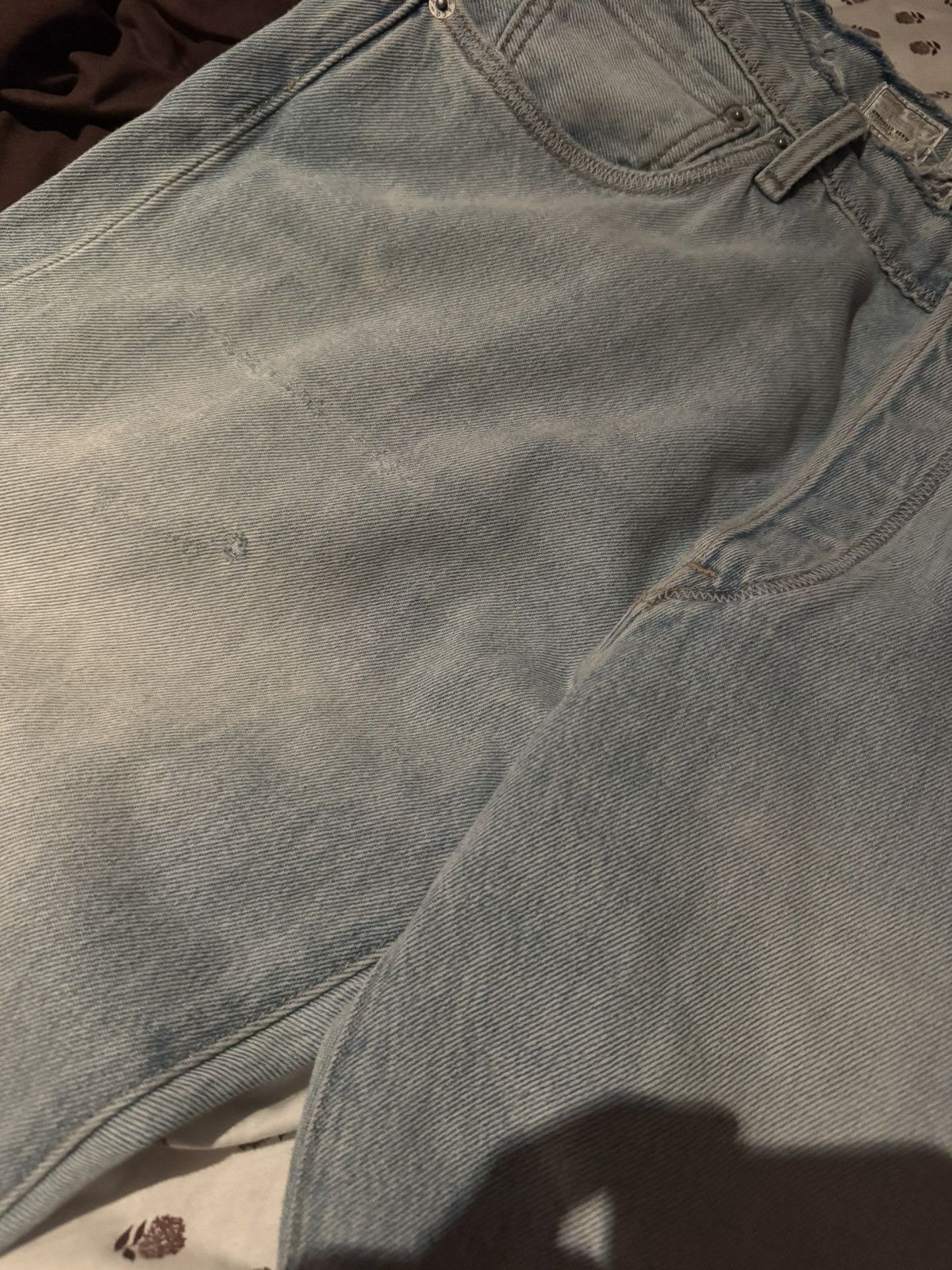 ERL × Levi's ERL Levi’s 501 Split Leg Jeans Size US 32 / EU 48 - 16 Thumbnail