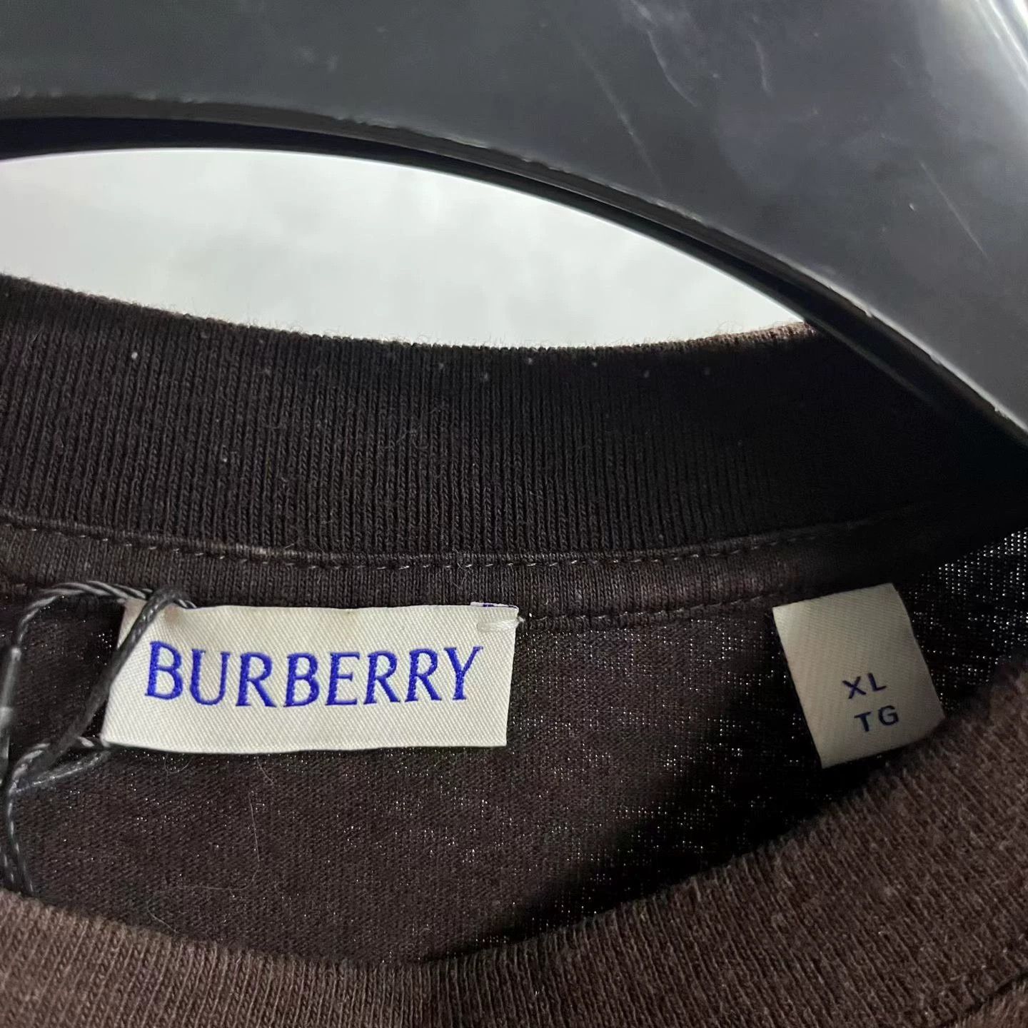 Burberry burberry brown logo short sleeve t-shirt Size US XL / EU 56 / 4 - 2 Thumbnail