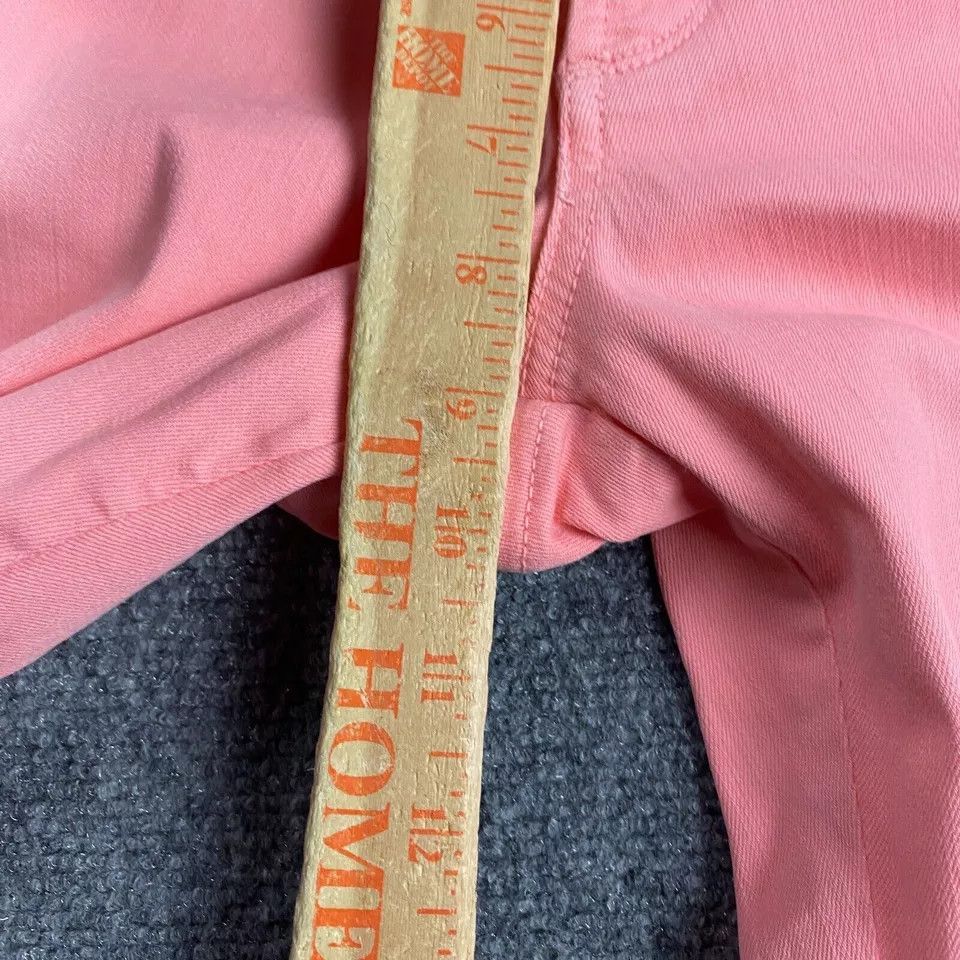 NYDJ NYDJ Jeans Women's 0 Pink Dayla Wide Cuff Capri Rolled Cuffs Size 25" / US 0 / IT 36 - 4 Thumbnail