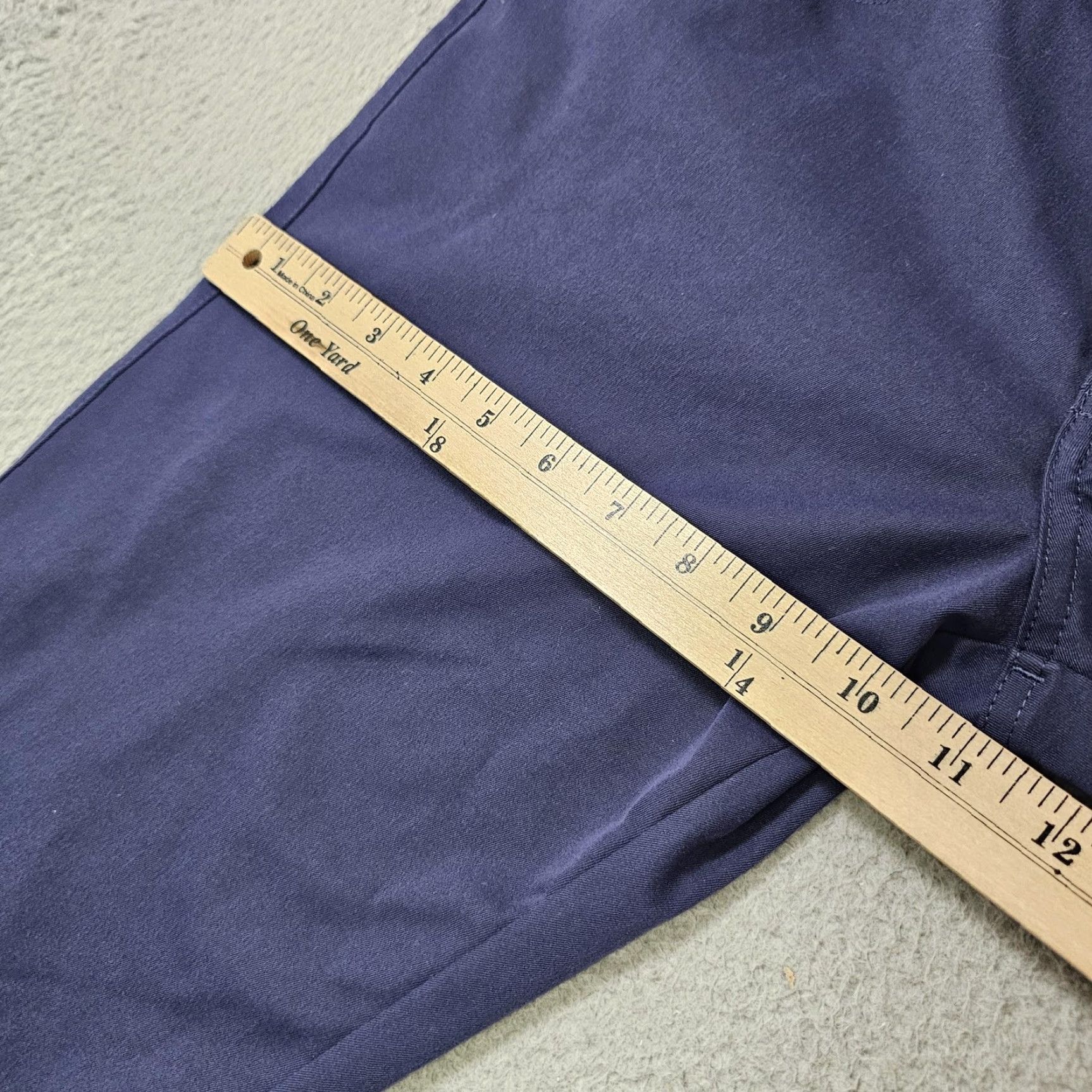 Peter Millar Peter Millar Pants Mens 32x32 Blue Performance Golf Five Pocket Stretch Casual Size US 32 / EU 48 - 5 Thumbnail