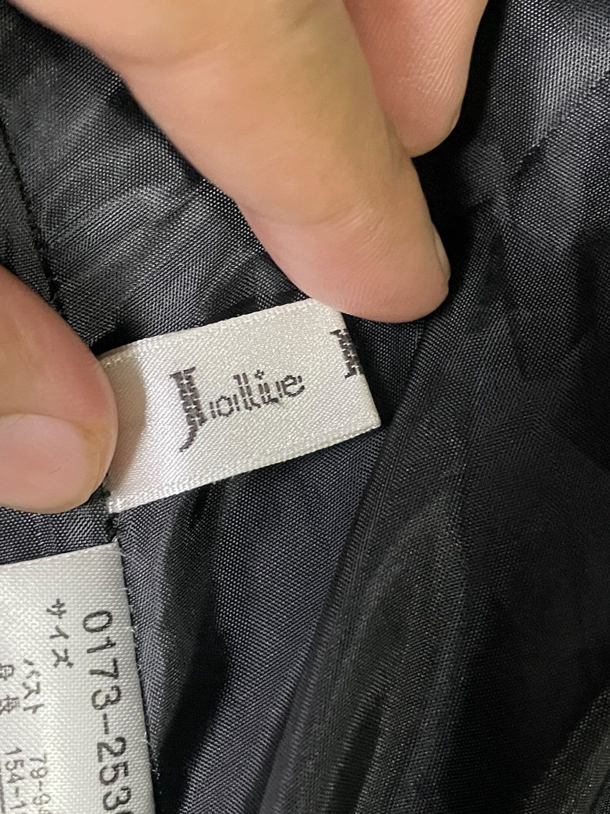 Designer × Japanese Brand × Vintage Jollie Femme Abstract Wool Long Coat (50) Size US XS / EU 42 / 0 - 8 Thumbnail