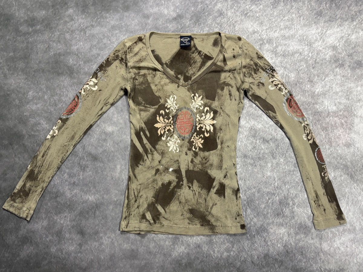 Other Y2K Vintage Sledge USA Longsleeve Affliction JPG ALP Print Size S / US 4 / IT 40 - 9 Thumbnail