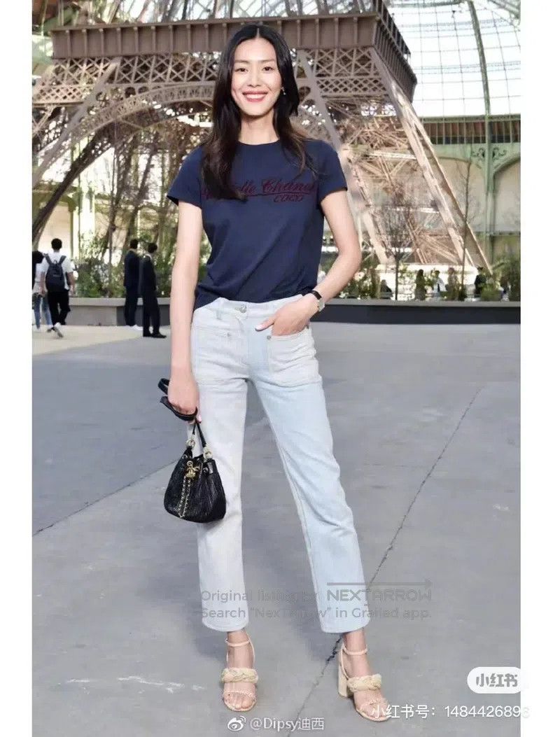 Chanel Chanel Black letter T-shirt with short sleeves Size XXS / US 00 / IT 34 - 9 Thumbnail