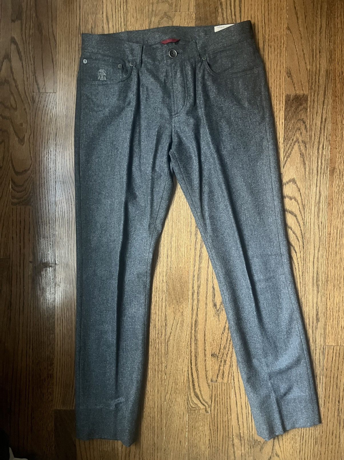 Brunello Cucinelli Brunello Cucinelli Flannel Pants Size US 32 / EU 48 - 5 Thumbnail