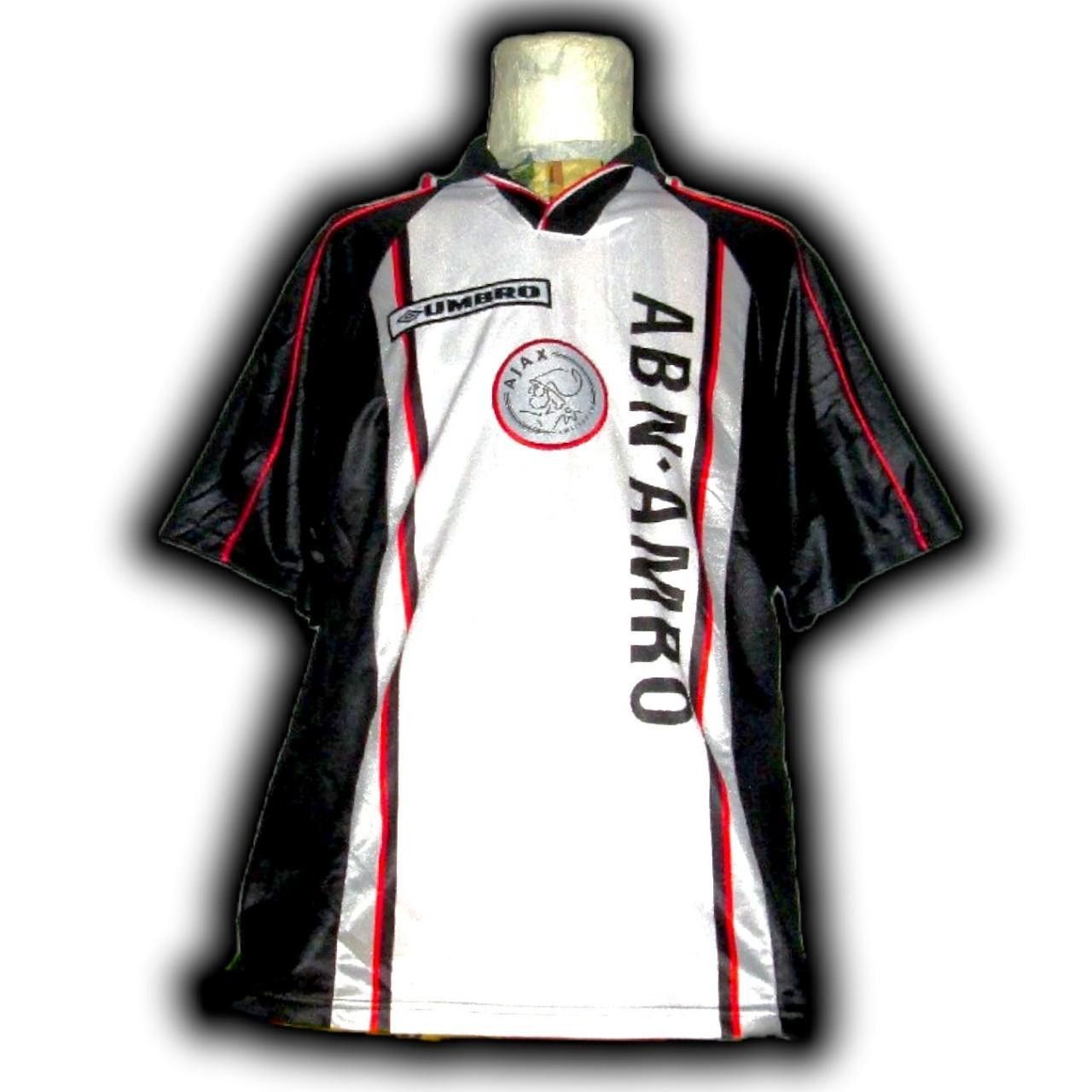 Umbro Ajax Amsterdam Netherlands 1998 1999 Away Shirt Jersey Size US L / EU 52-54 / 3 - 2 Thumbnail