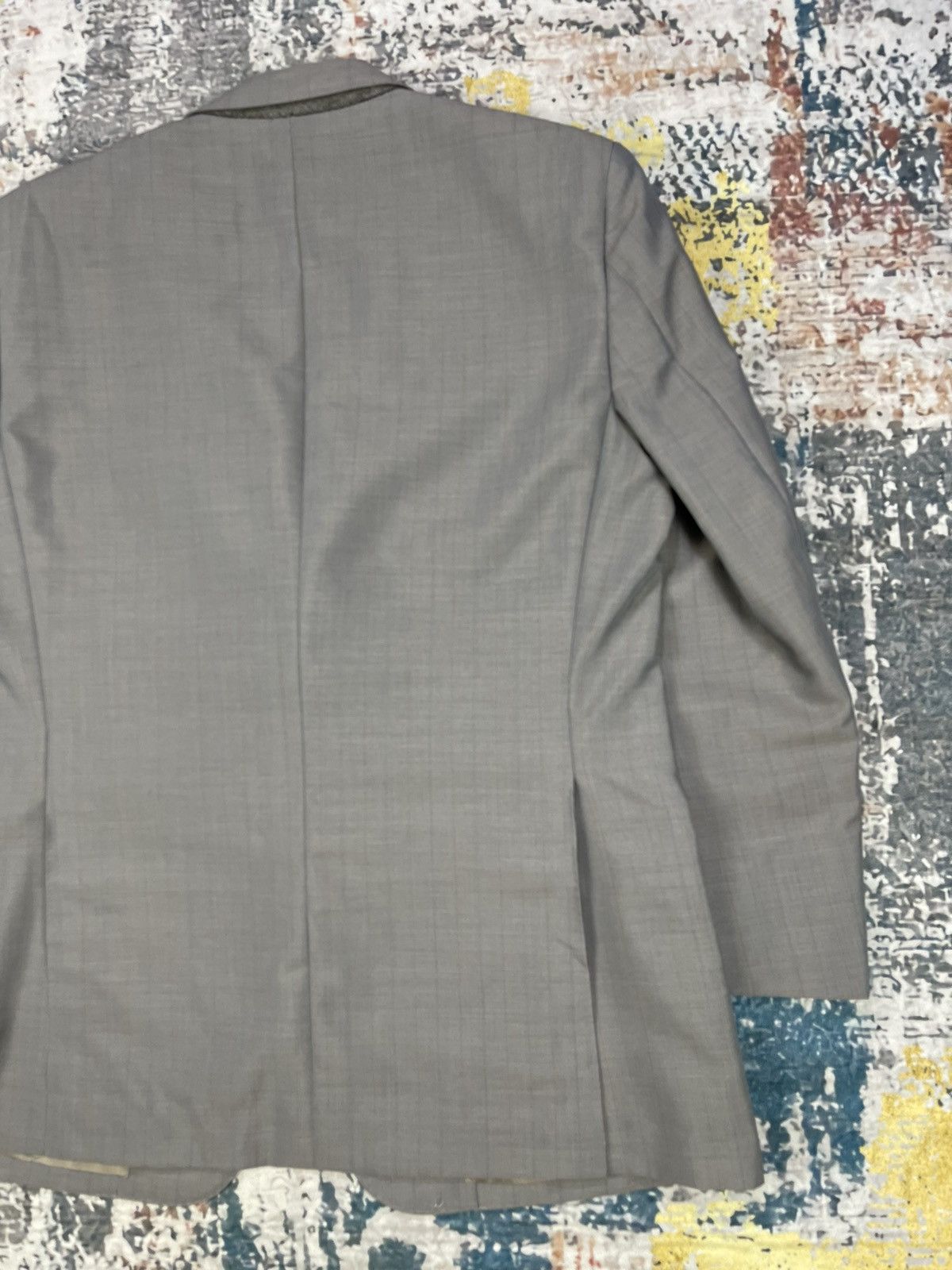 Balenciaga Balenciaga Paris Checked Gray Single Breasted Suit Blazer Size US S / EU 44-46 / 1 - 7 Thumbnail