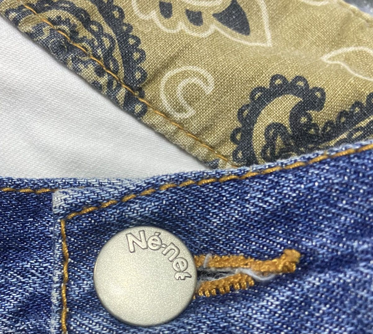 Designer Ne net Paisley Jean Size 30" / US 8 / IT 44 - 3 Thumbnail