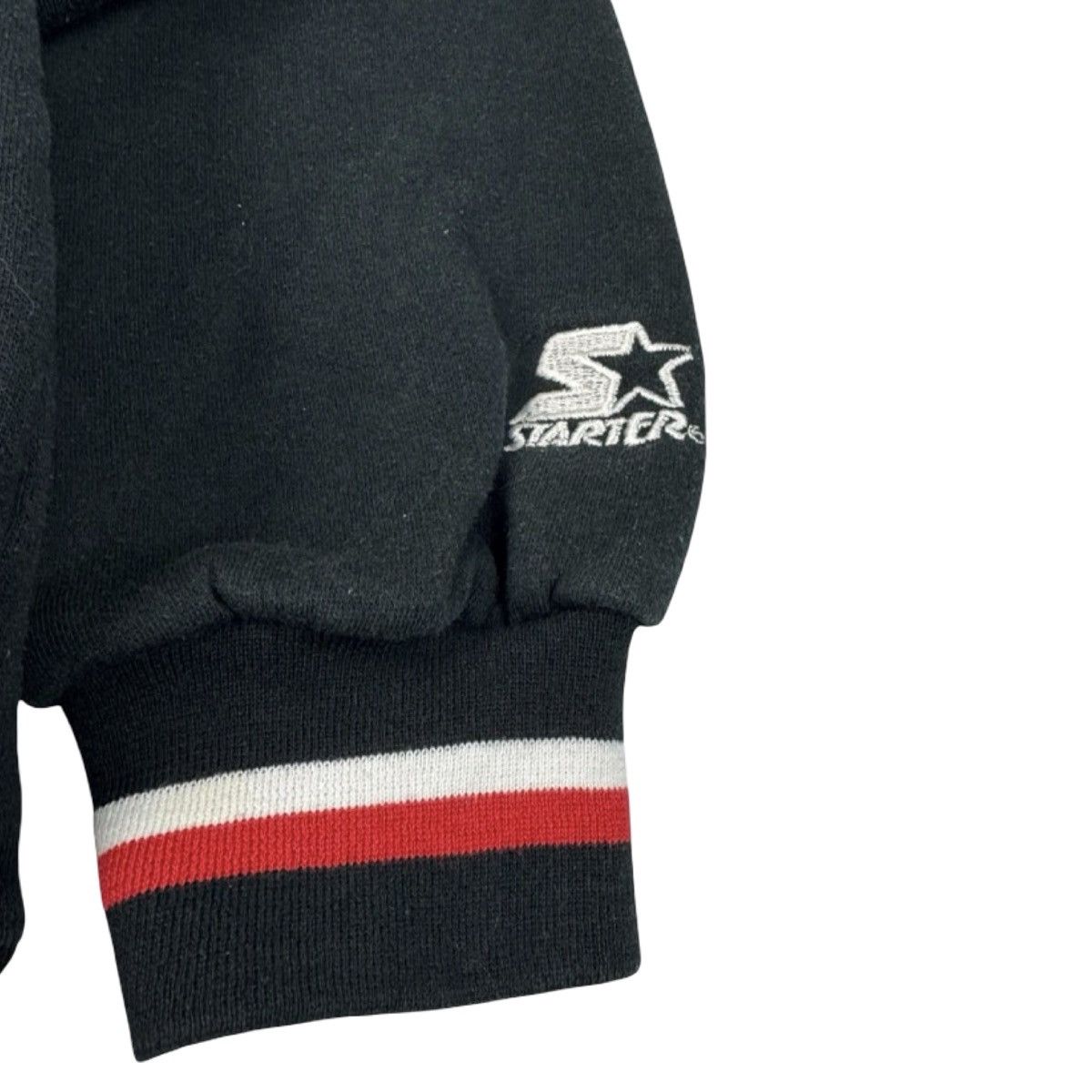 Starter Vintage Starter Chicago Bulls NBA Double Hood Hooded Hoodie Size US L / EU 52-54 / 3 - 6 Thumbnail