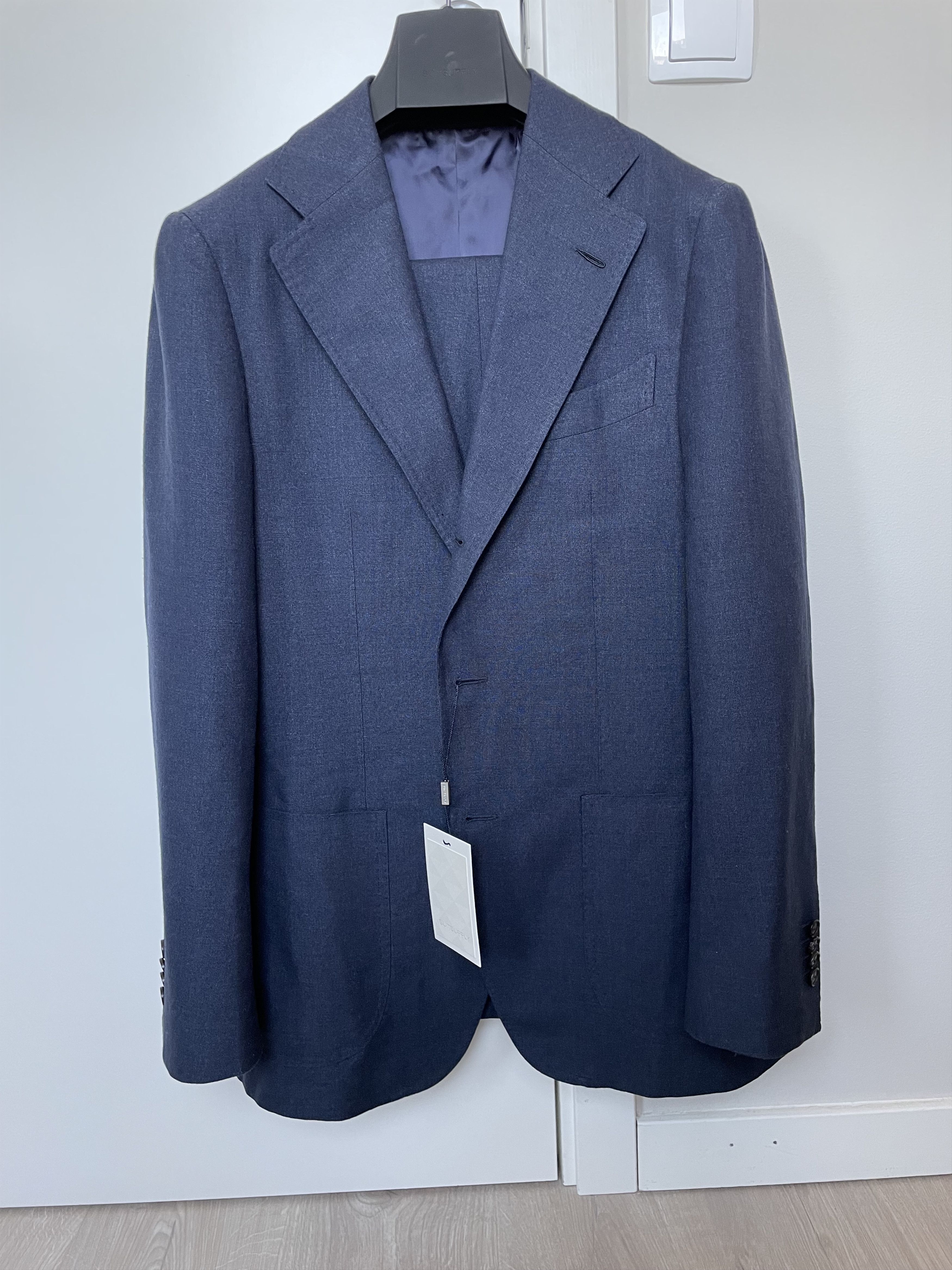 Suitsupply NWT Suitsupply navy full canvas suit, size 36R\EU46 Size 36R - 2 Thumbnail