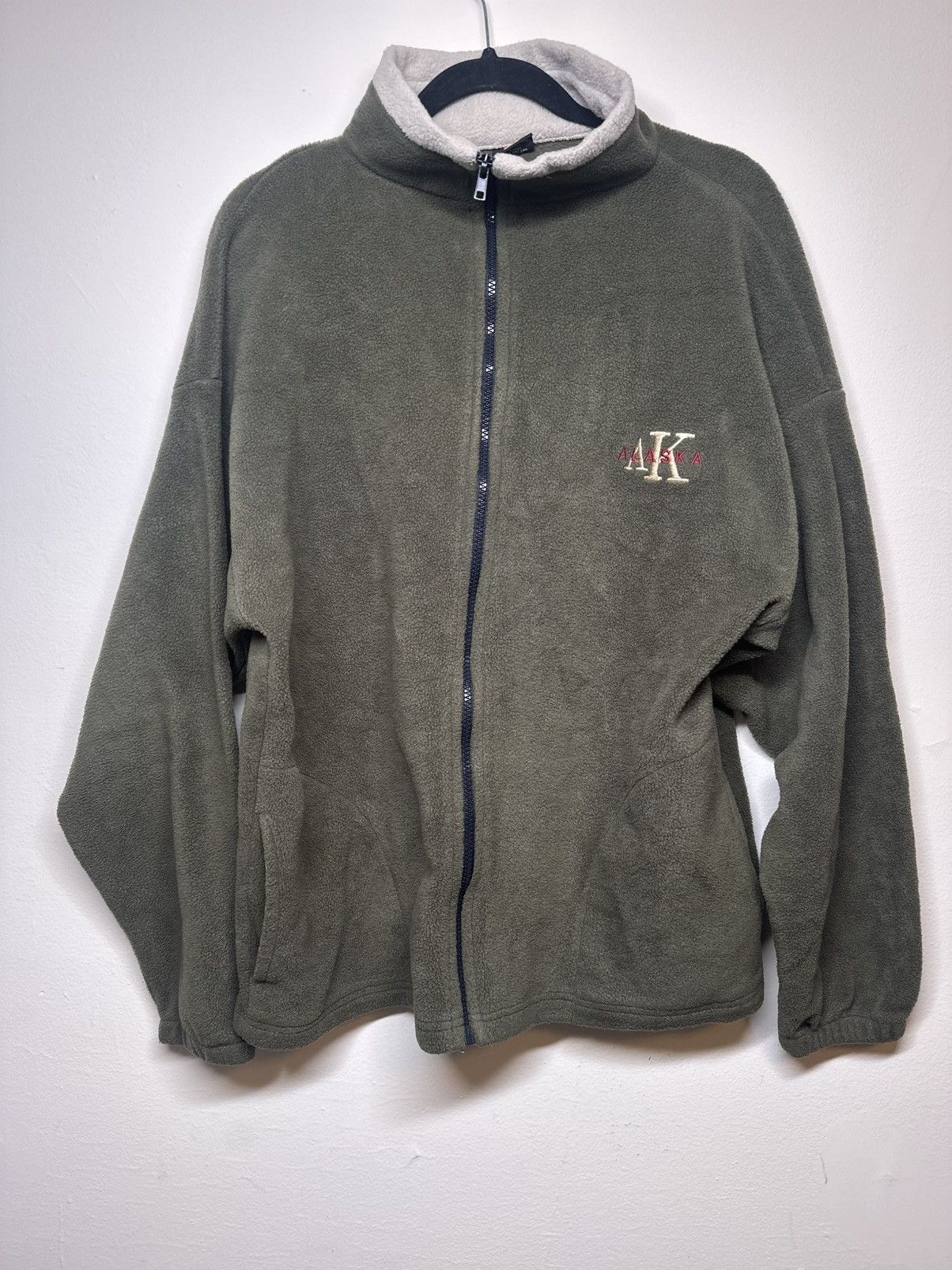 Other Vintage Alaska AK Fleece Jacket Green XL Full Zip USA Size US XL / EU 56 / 4 - 1 Thumbnail