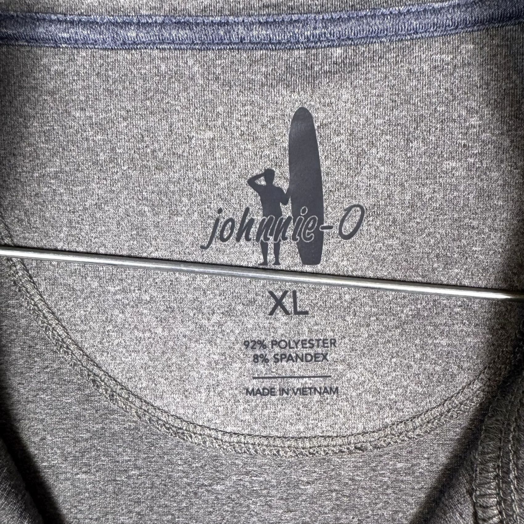 johnnie-O johnnie-O Jacket Mens XL Prep Formance 1/4 Zip Pullover Gray 50 in Chest Regular Size Type Regular Coat Jacket Outdoor Golf Benin? Size US XL / EU 56 / 4 - 5 Thumbnail