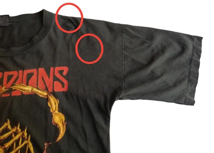 Band Tees Vintage Scorpions Band Rock Eagle Tee Shirt Size US M / EU 48-50 / 2 - 7 Thumbnail