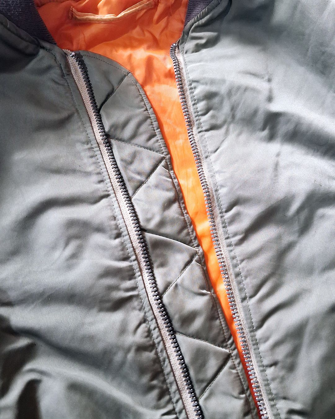 Other GREENBRIER INDUSTRIES MA-1 OLIVE GREEN BOMBER JACKET Size US L / EU 52-54 / 3 - 7 Thumbnail