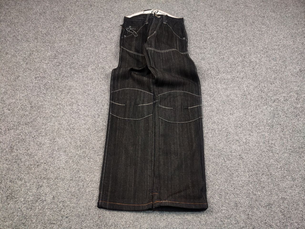 G-Star Vintage 90's G star Raw 96 Colin Dark Denim Ruger Jeans Size US 28 / EU 44 - 3 Thumbnail