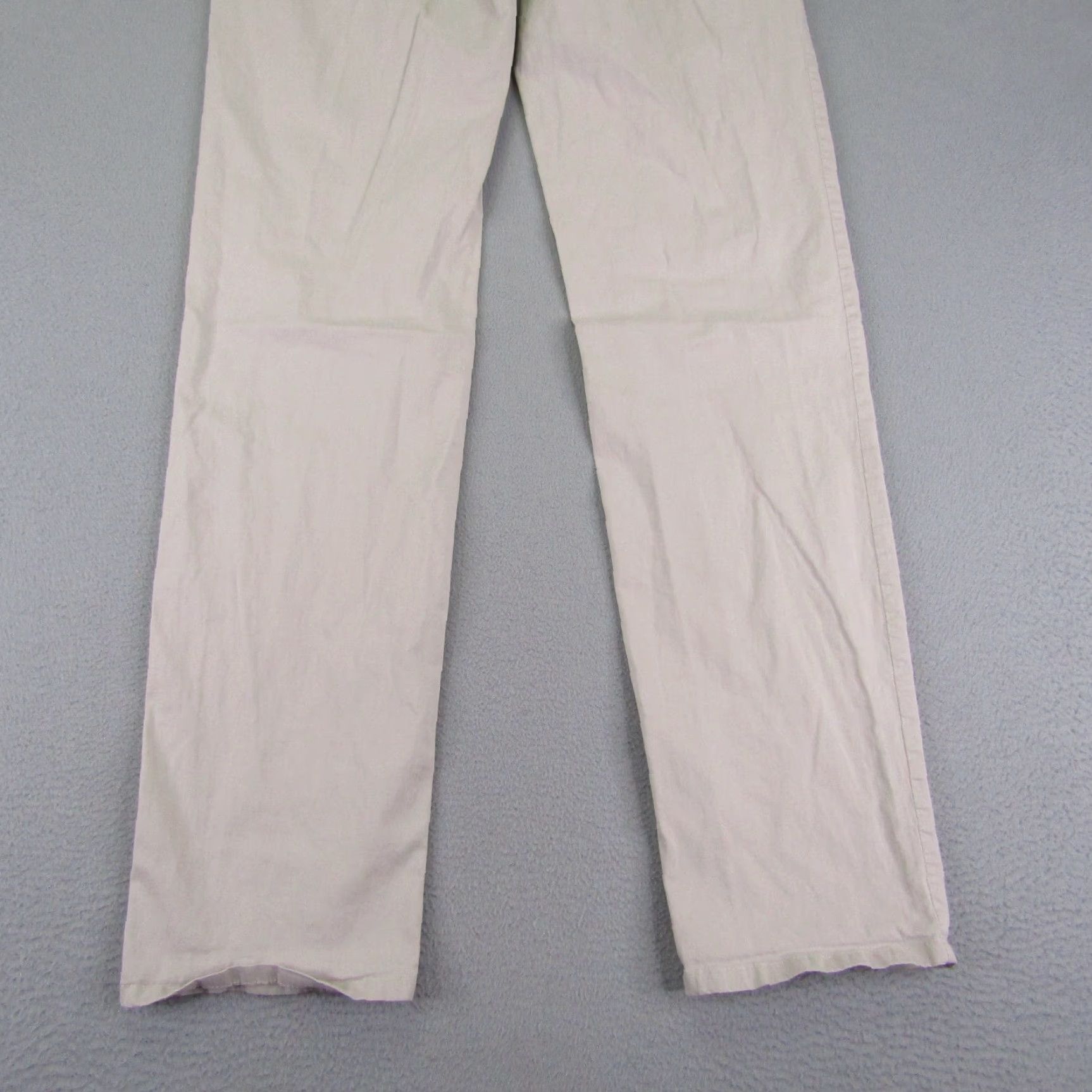 BRAX Brax Pants Mens 33 Chino Straight Gray 33x31 Regular Casual Workwear Classic Slacks Flex Pockets Logo Buttons Zip Mens Size US 32 / EU 48 - 7 Thumbnail