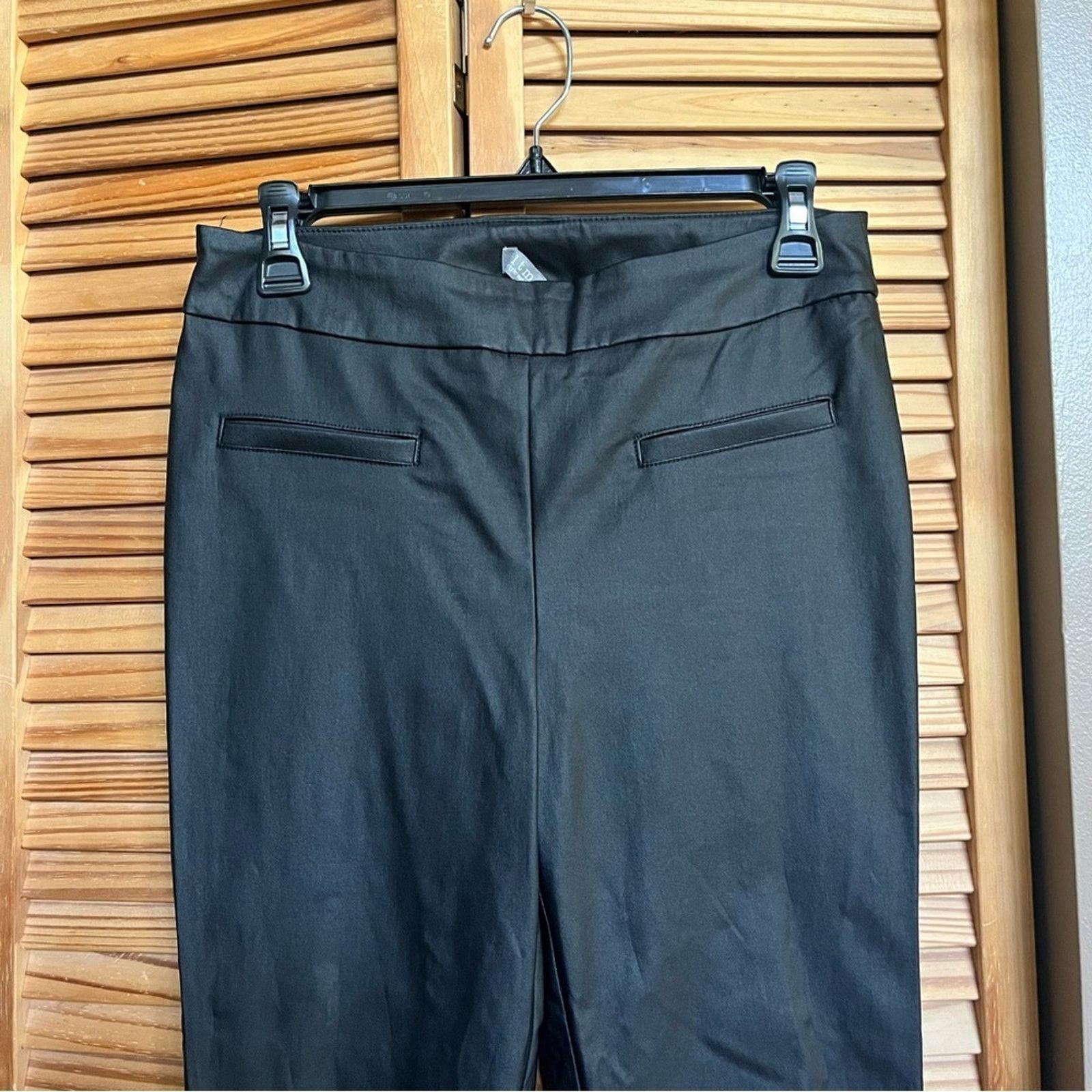 Other I Love Tyler Madison Women Black Skinny Leg Pants M Size 28" / US 6 / IT 42 - 2 Thumbnail