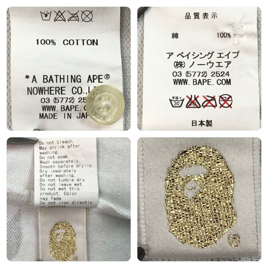 Bape × Nigo 🔥Kanazawa store camo🔥 BAPE Polo shirt a bathing ape NIGO Size US M / EU 48-50 / 2 - 6 Thumbnail