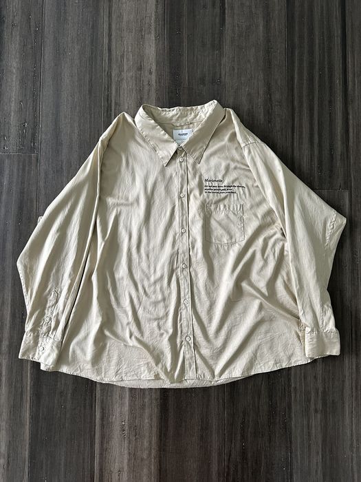 Doublet 20SS Hide and Show Marionette Shirt Tan | Grailed